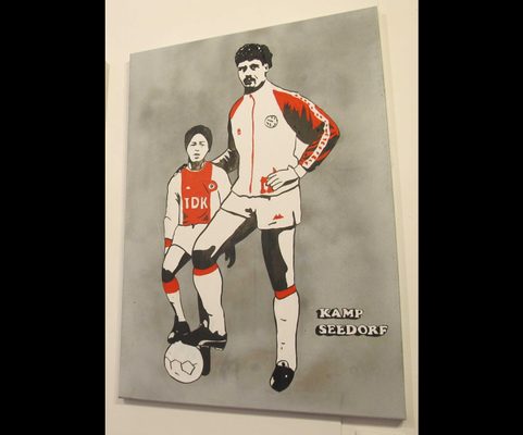 Frank Rijkaard en Patrick Kluivert, 2013, Kamp Seedorf