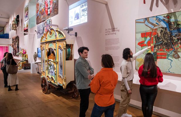 Het Snotneusje in Panorama, Amsterdam Museum aan de Amstel